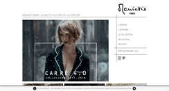 Desktop Screenshot of maniatis-paris.com